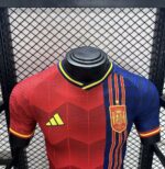 Mens Spain 2024/25 Red Jersey Player Version 2
