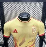 Mens Spain 2024/25 Yellow Jersey Player Version 2