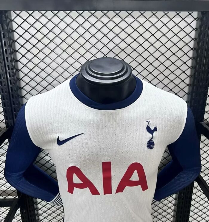 Mens Tottenham Hotspur 2024/25 Home Long Sleeve Jersey Player Version 2