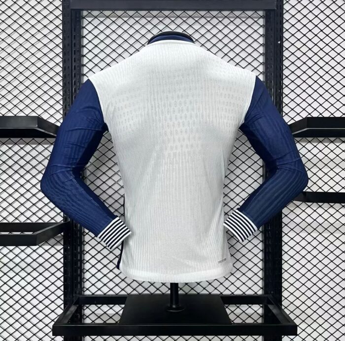 Mens Tottenham Hotspur 2024/25 Home Long Sleeve Jersey Player Version 1
