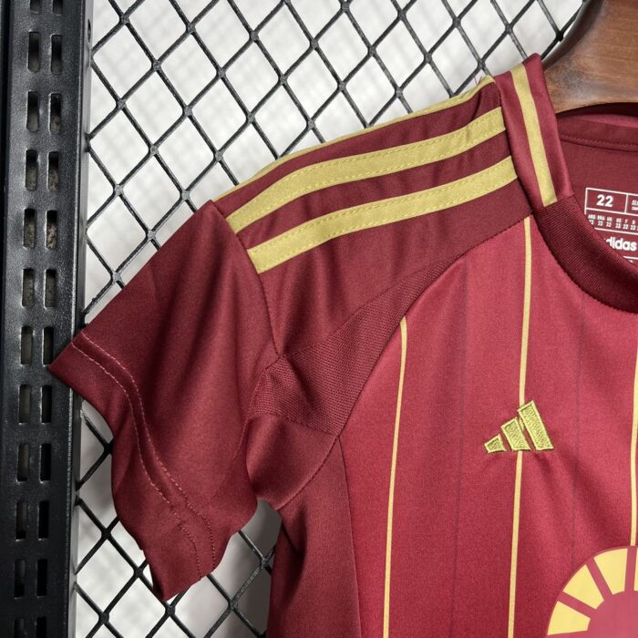 Kids AS Roma 2024/25 Home Kit 5