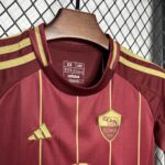 Kids AS Roma 2024/25 Home Kit 4