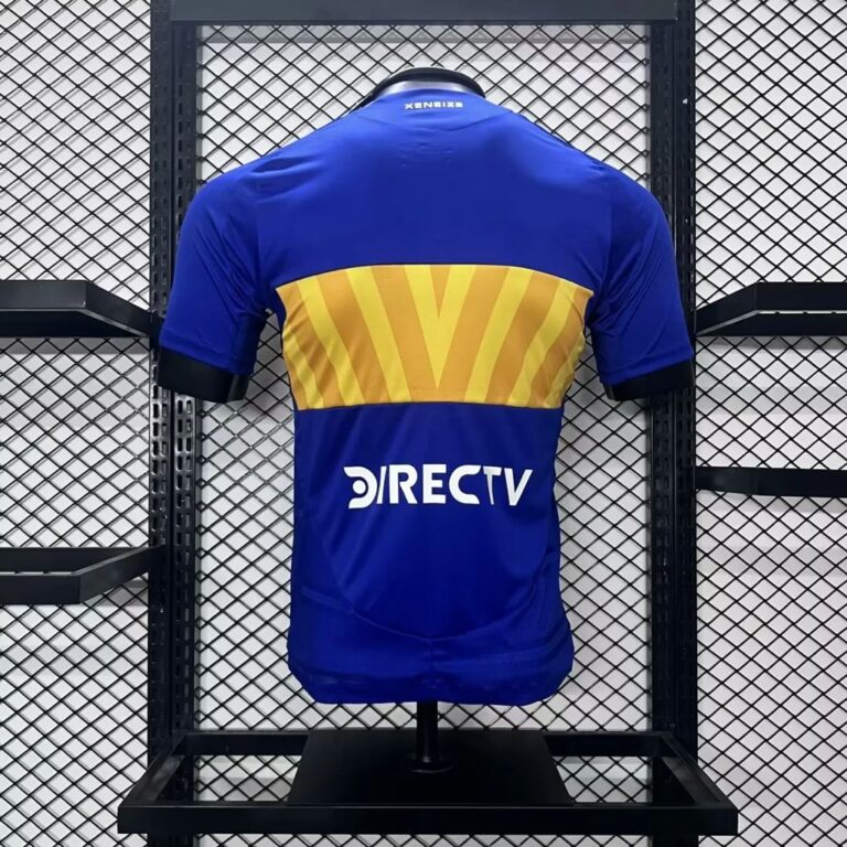 Mens Boca Juniors 2024/25 Home Jersey Player Version 1