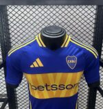 Mens Boca Juniors 2024/25 Home Jersey Player Version 2