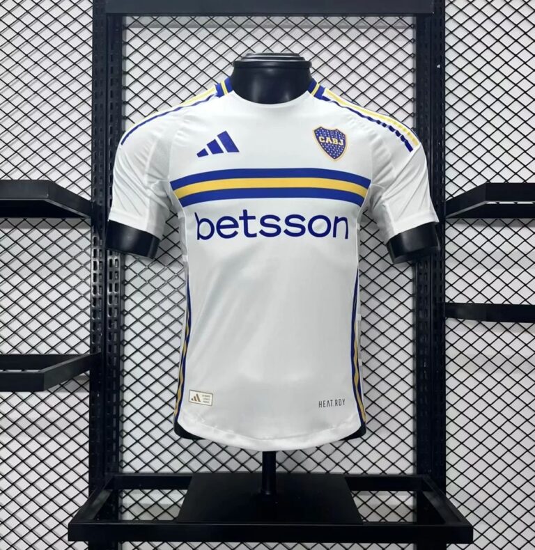 Mens Boca Juniors 2024/25 Away Jersey Player Version