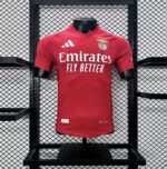 Mens Benfica 2024/25 Home Jersey Player Version