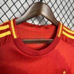Womens Spain 2024/25 Home Jersey 7