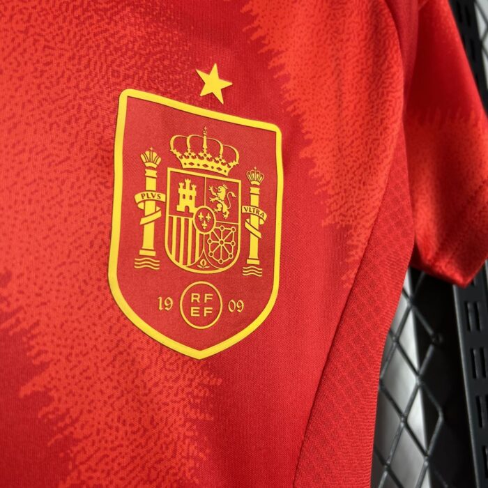Womens Spain 2024/25 Home Jersey 4