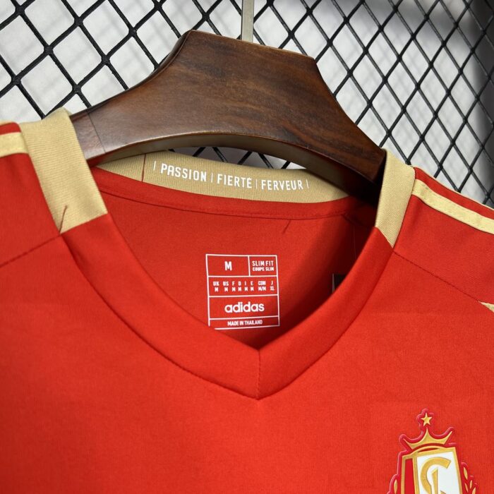 Mens Standard Liege 2024/25 Home Jersey 4