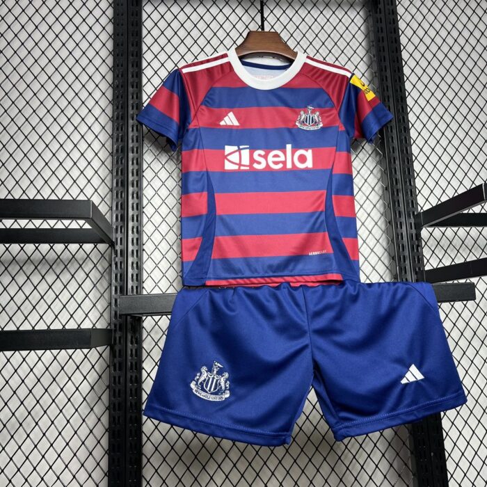 Kids Newcastle United 2024/25 Away Kit 2