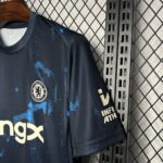 Mens Chelsea 2024/25 Dark blue Pre-Match Jersey 3