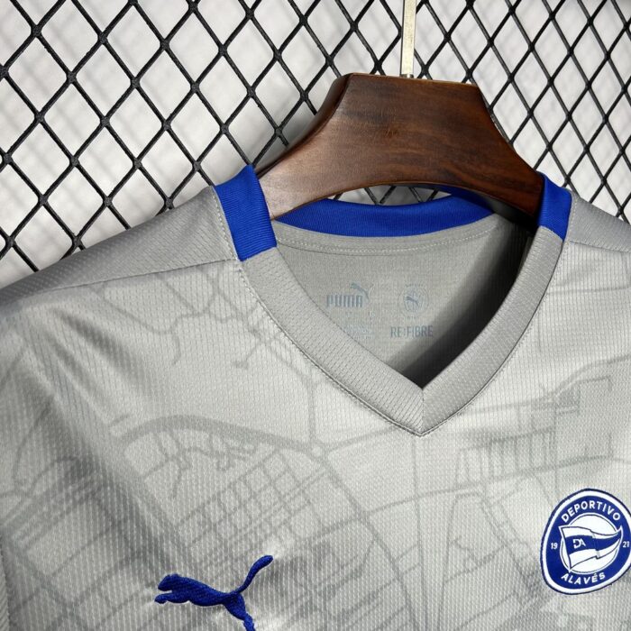 Mens Deportivo Alaves 2024/25 Away Jersey 6