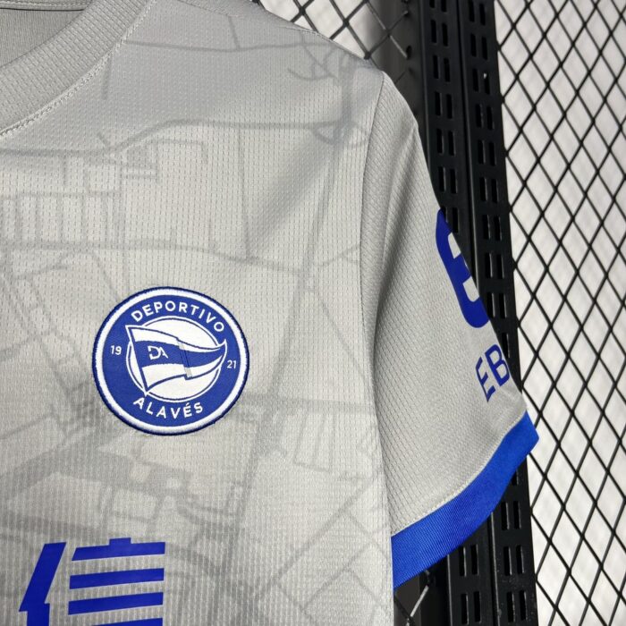 Mens Deportivo Alaves 2024/25 Away Jersey 5