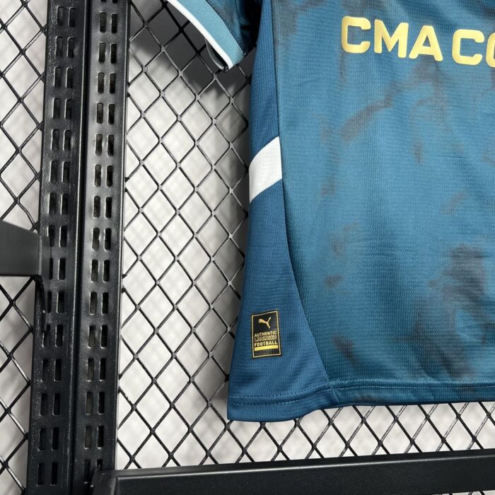 Kids Olympique Marseille 2024/25 Away Kit 2