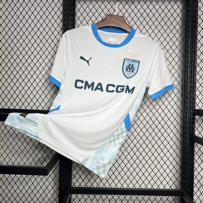 Mens Olympique Marseille 2024/25 Home Jersey 1