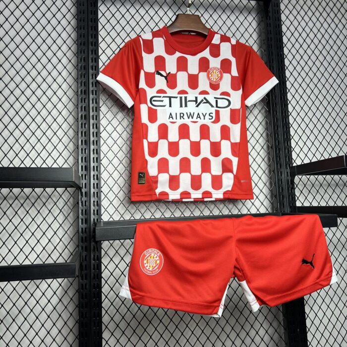 Kids Girona 2024/25 Home Kit 7