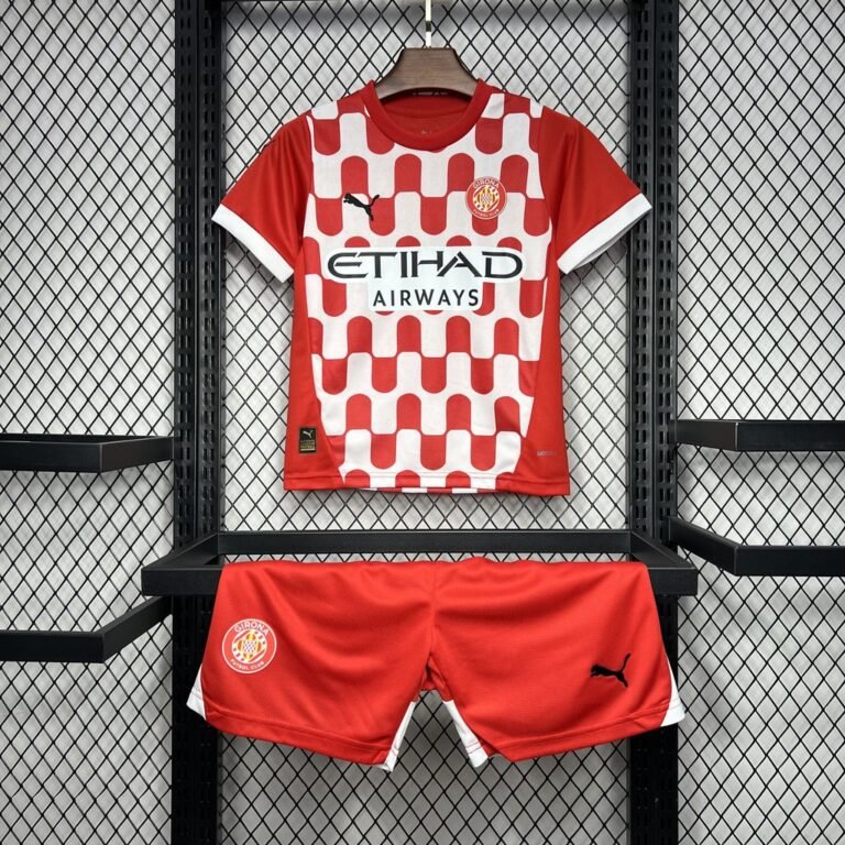 Kids Girona 2024/25 Home Kit