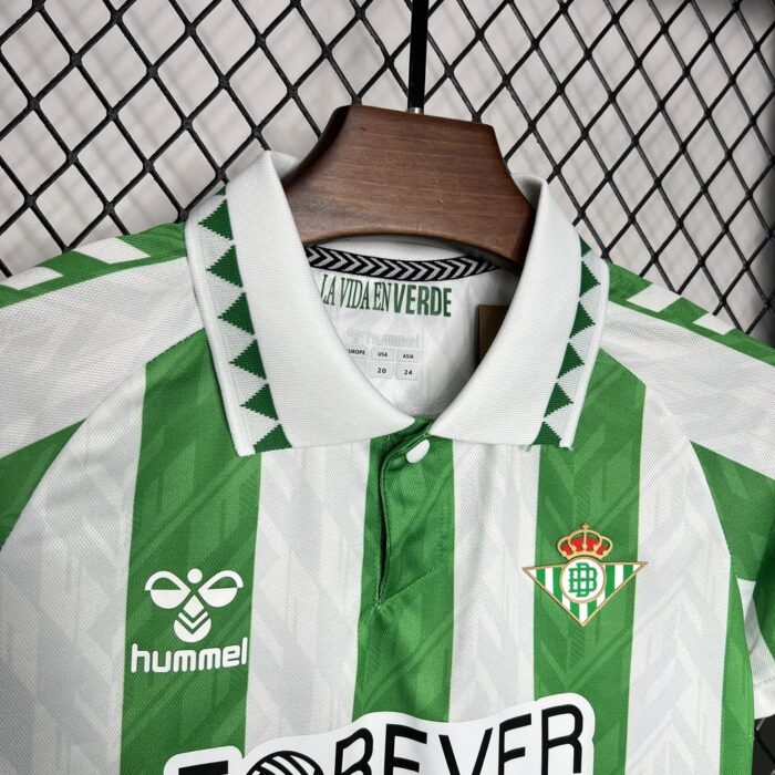 Kids Real Betis 2024/25 Home Kit 7