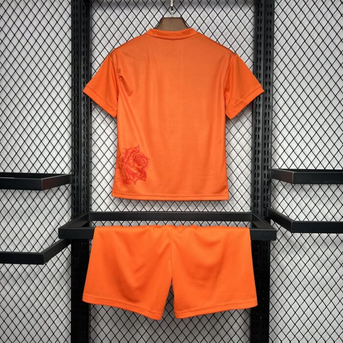 Kids Real Madrid 2024/25 Y-3 Rose Kit 1
