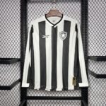 Mens Botafogo 2024/25 Home Long Sleeve Jersey 6