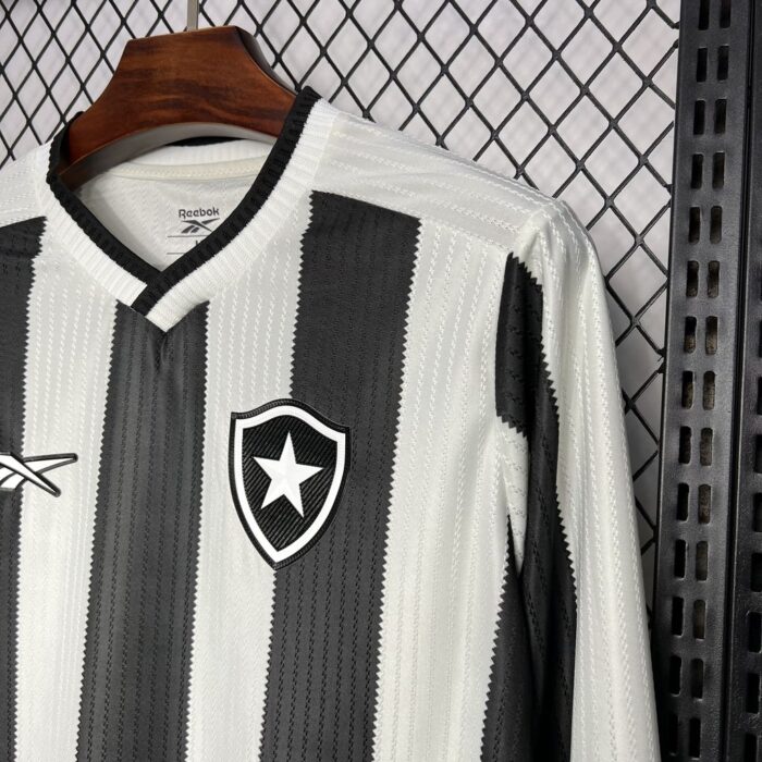 Mens Botafogo 2024/25 Home Long Sleeve Jersey 5