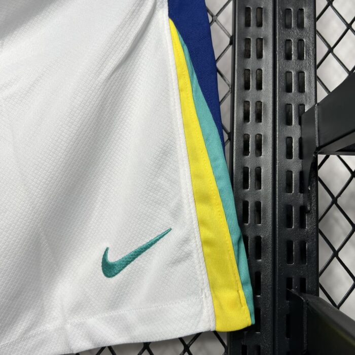 Mens Brazil 2024/25 Away Shorts 3