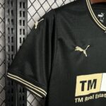 Mens Valencia CF 2024/25 Black Gold Edition Jersey 6