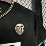 Mens Valencia CF 2024/25 Black Gold Edition Jersey 5