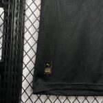 Mens Valencia CF 2024/25 Black Gold Edition Jersey 3
