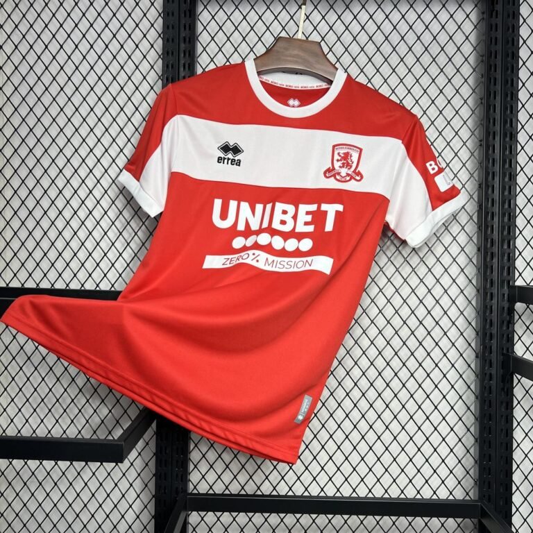 Mens Middlesbrough 2024/25 Home Jersey
