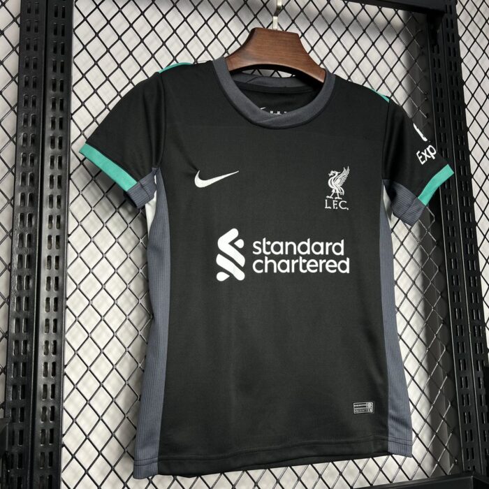 Kids Liverpool 2024/25 Away Kit 2