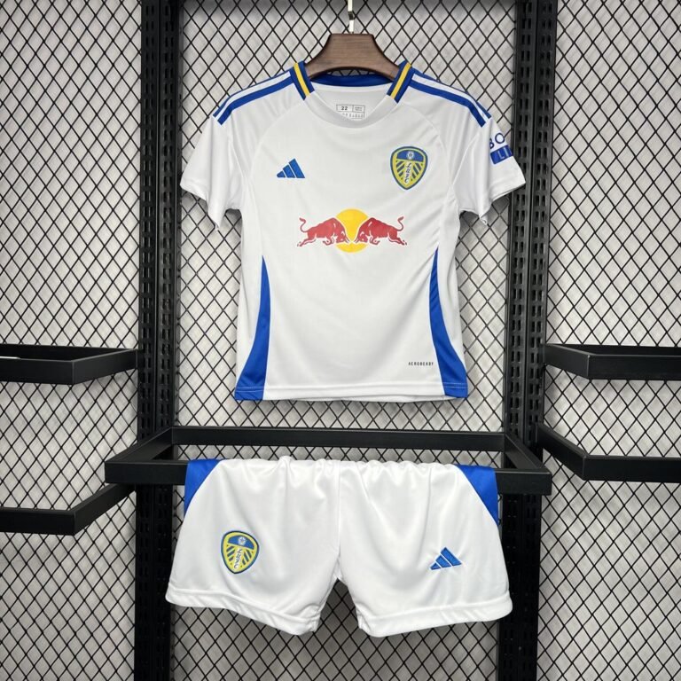 Kids Leeds United F.C. 2024/25 Home Kit