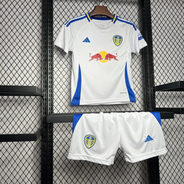 Kids Leeds United F.C. 2024/25 Home Kit 2