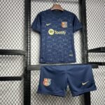 Kids Barcelona 2024/25 125th Anniversary Edition Kit 4