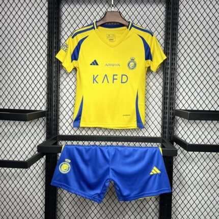 Kids Al-Nassr 2024/25 Home Kit