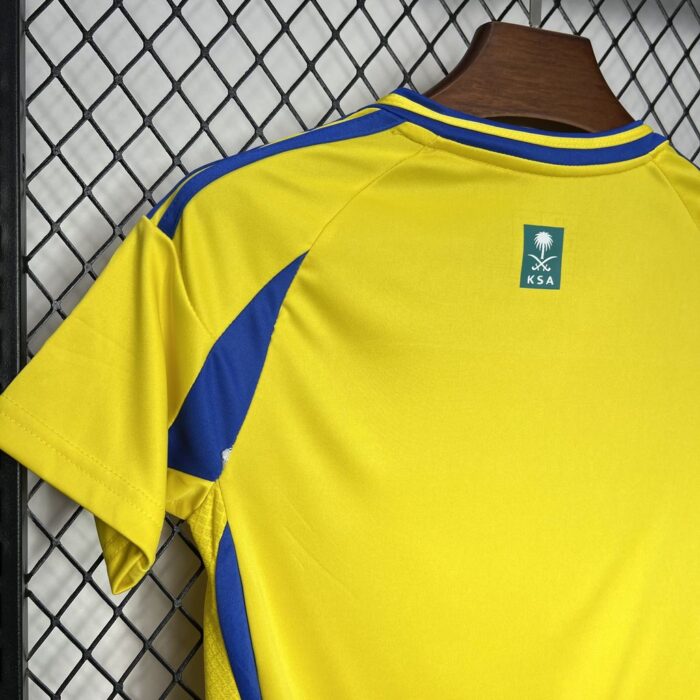 Kids Al-Nassr 2024/25 Home Kit 2