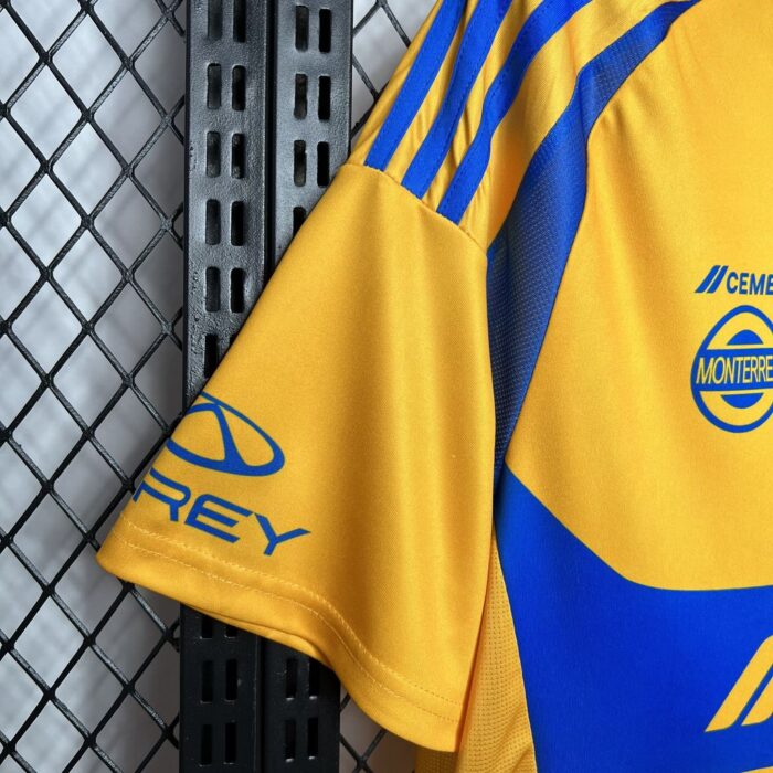 Mens Tigres UANL 2024/25 Home Jersey 4