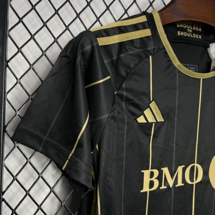 Kids Los Angeles FC 2024/25 Home Kit 2