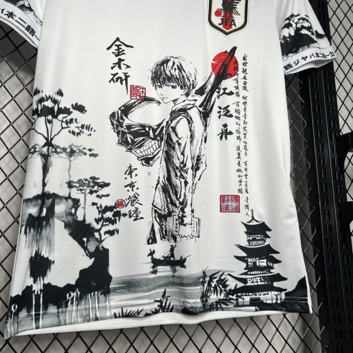 Mens Japan 2024/25 トーキョーグール 金木研 Jersey 4