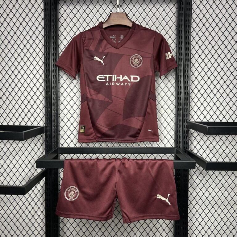 Kids Manchester City 2024/25 Third Kit
