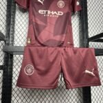 Kids Manchester City 2024/25 Third Kit 3