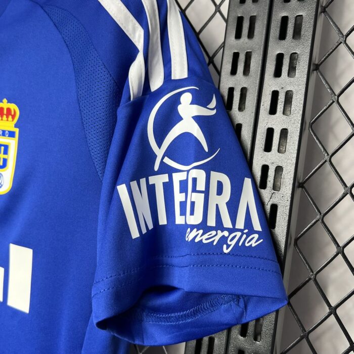 Mens Real Oviedo 2024/25 Home Jersey 7