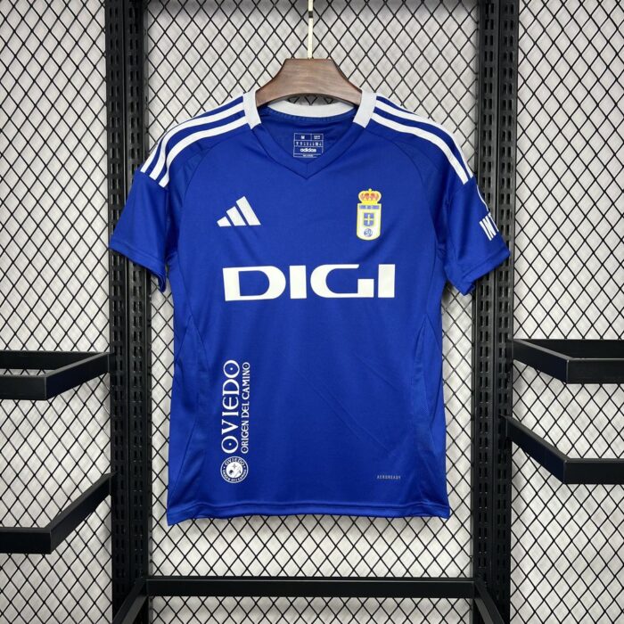 Mens Real Oviedo 2024/25 Home Jersey 6