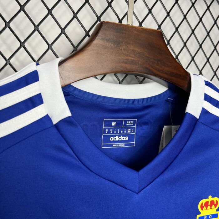 Mens Real Oviedo 2024/25 Home Jersey 5