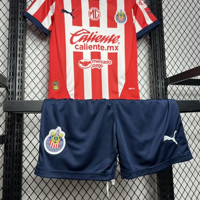 Kids Chivas 2024/25 Home Kit 5