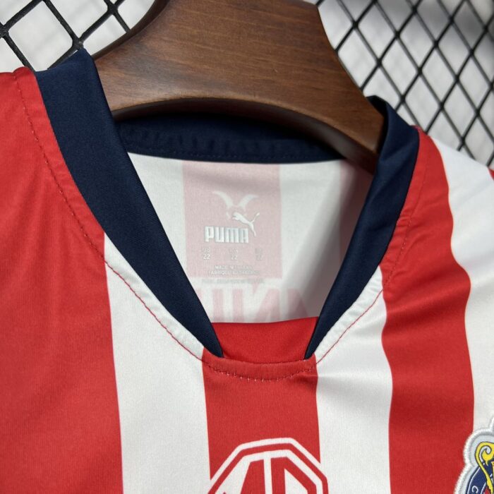 Kids Chivas 2024/25 Home Kit 4