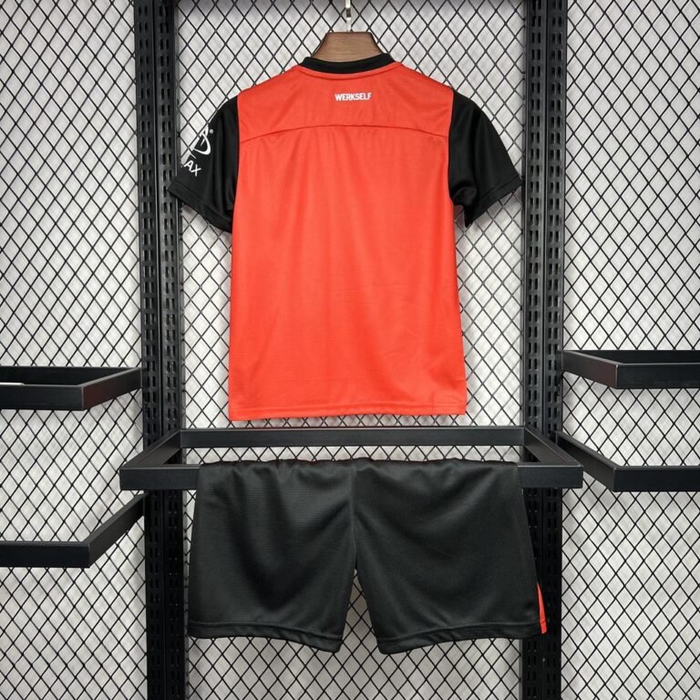 Kids Bayer 04 Leverkusen 2024/25 Home Kit 1