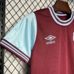 Kids West Ham United 2024/25 Home With Sponsors Kit 5