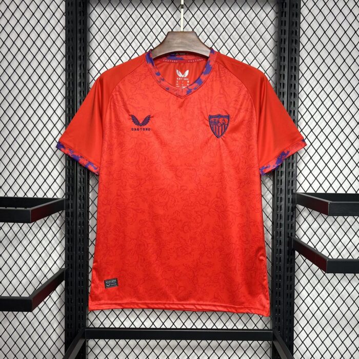Mens Sevilla FC 2024/25 Away Jersey 7