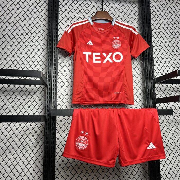 Kids Aberdeen F.C. 2024/25 Home Kit 2